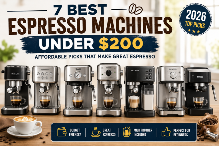 Best Espresso Machines Under $200